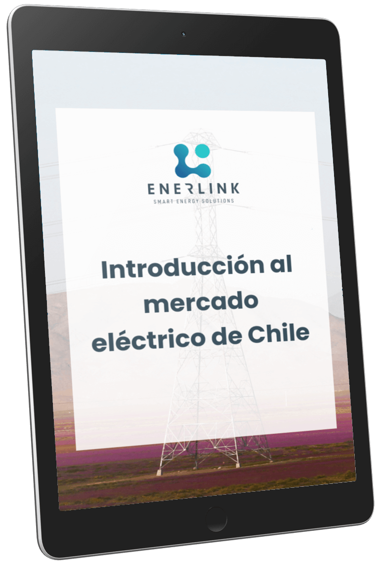 Mockup ebook mercado eléctrico chileno